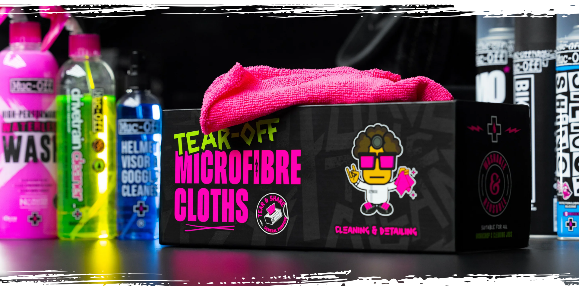 tear off microfibre cloths